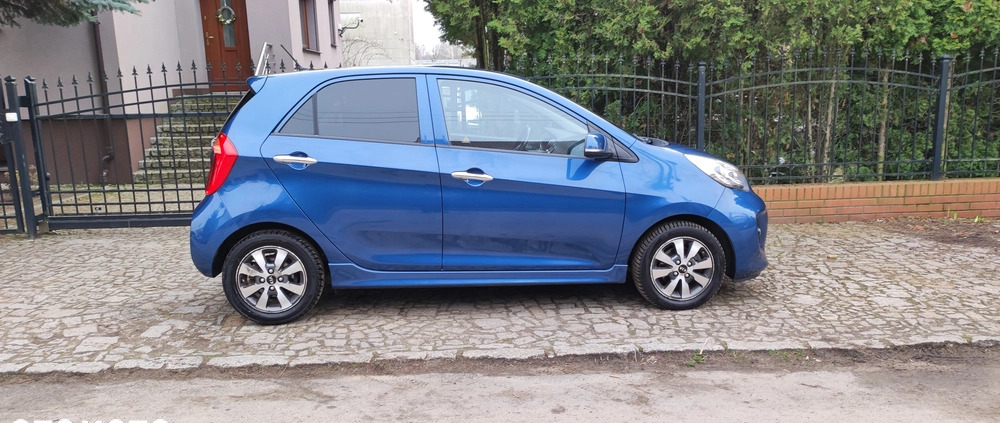 Kia Picanto cena 26500 przebieg: 130400, rok produkcji 2015 z Poznań małe 154